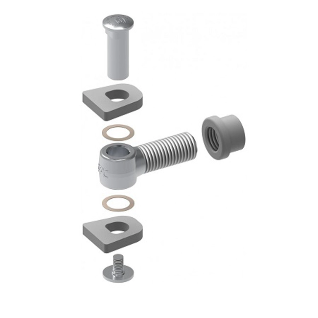 Vendita online Cardine M22 a saldare con boccola art.435